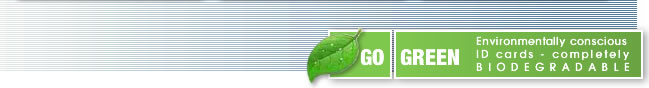 Biodegradable ID Cards